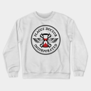 Plague Doctor, Inc.™ Logo Light Crewneck Sweatshirt